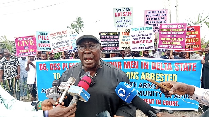 Delta communities stage protests, expresses fear of attack over release of armed suspects