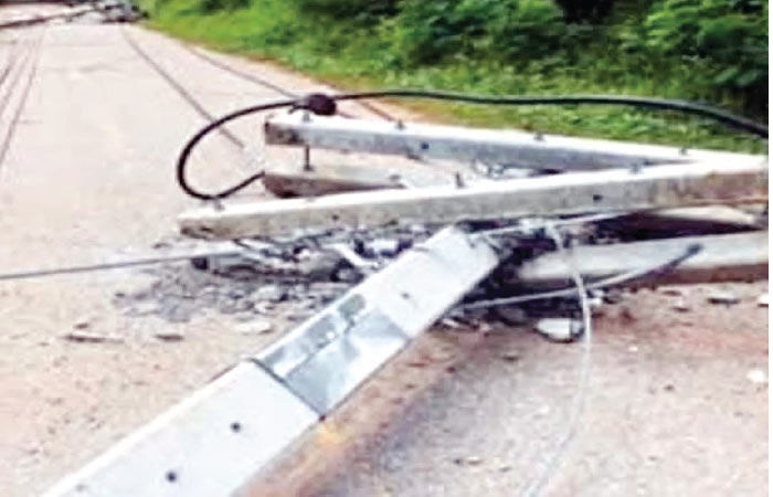 BEDC Under Fire as Community Suffers Prolonged Blackout Over Damaged Pole