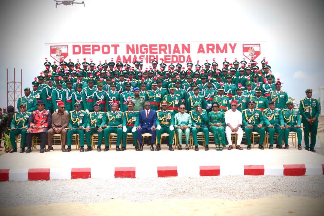 Over 3,000 Nigerian Army Recruits Pass Out at Amasiri-Edda Depot